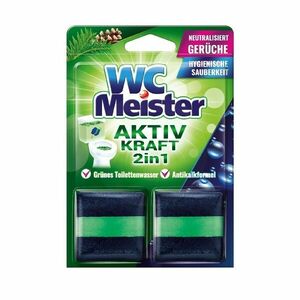 Glanz Meister WC Meister Pine farbiaca kocka do WC nádržky 2x50g obraz