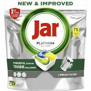 Jar Platinum All in One Lemon kapsule do umývačky riadu 75 ks obraz