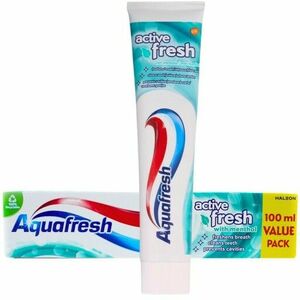 Aquafresh Active Fresh menthol zubná pasta 100ml obraz