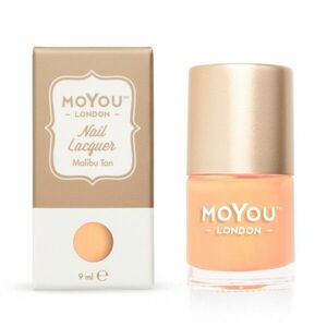 MoYou Razítkovací lak na nehty - Malibu Tan 9 ml obraz