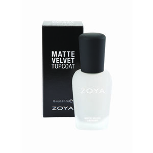 Zoya Matte Velvet Top Coat 15ml obraz