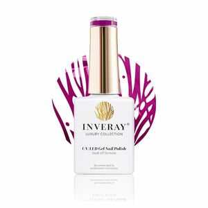 Inveray UV/LED Gel Lak No. 172 DARK FUCHSIA obraz