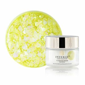 Inveray UV/LED Gel Lak MACARON 005 LEMON CURD obraz