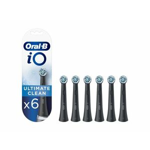 Oral-B iO Ultimate Clean Black náhradní hlavice, 6 ks obraz