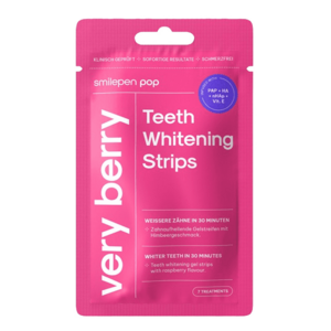 Smilepen Pop "Very Berry" Whitening Strips, sada bělicích pásek na zuby (7x2) obraz