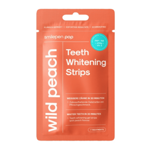 Smilepen Pop "Wild Peach" Whitening Strips, sada bělicích pásek na zuby (7x2) obraz