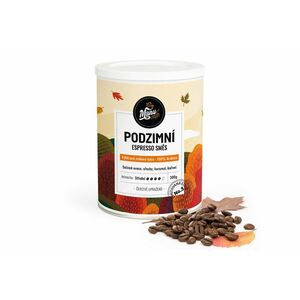 PODZIMNÍ ESPRESSO SMĚS - dárková dóza 300 g obraz