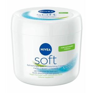 Nivea Svěží hydratační krém Soft (Refreshingly Soft Moisturizing Cream) 500 ml obraz