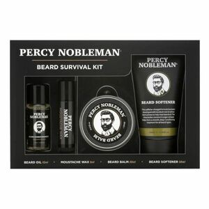 Percy Nobleman Kosmetická sada péče o vousy Beard Survival Kit obraz