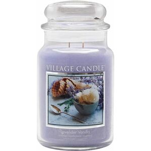 Village Candle Vonná svíčka ve skle Levandule & Vanilka (Lavender Vanilla) 602 g obraz