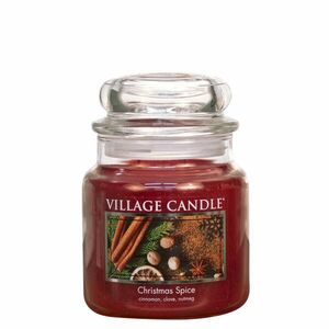 Village Candle Vonná svíčka ve skle Christmas Spice 397 g obraz