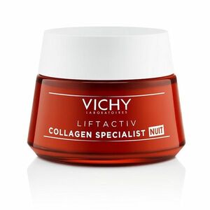 Vichy Noční krém proti vráskám a snižování kvality kolagenu v pleti Liftactiv Collagen Specialist Nuit 50 ml obraz