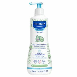 Mustela Dětský jemný čisticí gel na tělo a vlasy (Gentle Cleansing Gel) 500 ml obraz