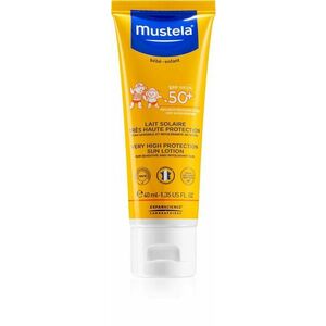 Mustela Dětské ochranné mléko SPF 50+ (Very High Protection Sun Lotion) 40 ml obraz