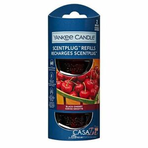 Yankee Candle Náhradní náplň do elektrického difuzéru Organic Kit Black Cherry 2 x 18, 5 ml obraz