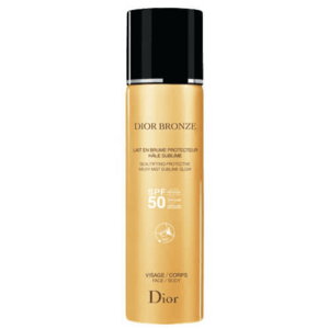 Dior Zkrášlující ochranná mlha na opalování SPF 50 (Bronze Milky Mist) 125 ml obraz