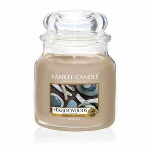 Yankee Candle Aromatická svíčka střední Seaside Woods 411 g obraz