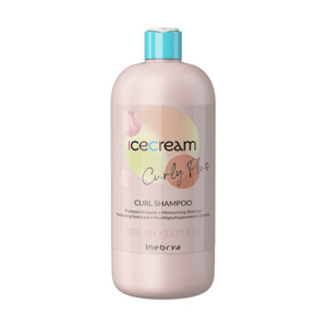 Inebrya Hydratační šampon pro kudrnaté a vlnité vlasy Ice Cream Curly Plus (Curl Shampoo) 1000 ml obraz