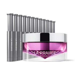 La Prairie Noční dvoufázová péče pro obnovu pleťových buněk Platinum Rare (Haute-Rejuvenation Mask) 20 ml + 12 x 0, 7 ml obraz