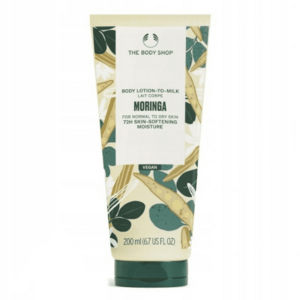 The Body Shop Tělové mléko pro normální až suchou pokožku Moringa (Body Lotion) 200 ml obraz