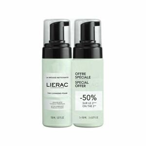 Lierac Sada čisticích pleťových pěn (The Cleansing Foam) 2 x 150 ml obraz