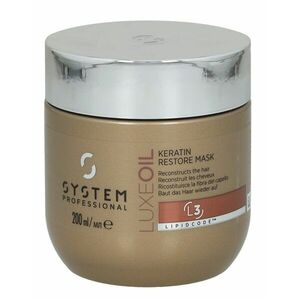 System Professional Obnovující maska s keratinem LuxeOil Keratin (Restore Mask) 200 ml obraz