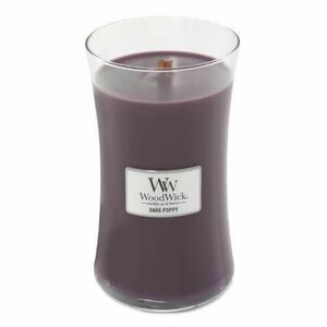 WoodWick Vonná svíčka váza velká Dark Poppy 609, 5 g obraz