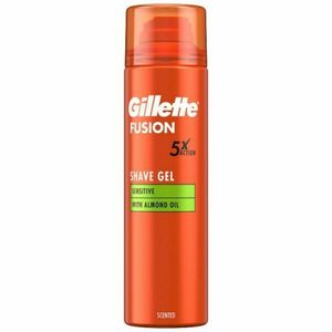 Gillette Gel na holení Fusion Sensitive Almond Oil (Shave Gel) 200 ml obraz