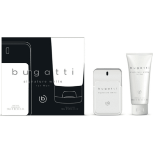 Bugatti Signature White - EDT 100 ml + sprchový gel 200 ml obraz