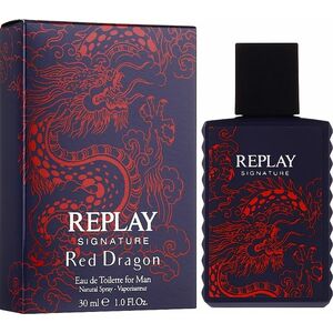 Replay Signature Red Dragon Man - EDT 30 ml obraz