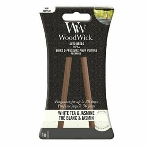 WoodWick Náhradní vonné tyčinky do auta White Tea & Jasmine (Auto Reeds Refill) obraz