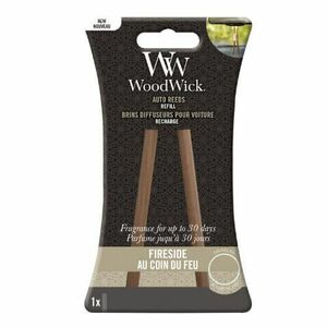 WoodWick Náhradní vonné tyčinky do auta Fireside (Auto Reeds Refill) obraz