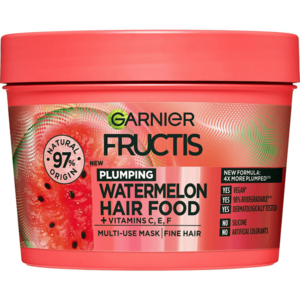 Garnier Maska pro jemné vlasy bez objemu Watermelon (Hair Food) 400 ml obraz