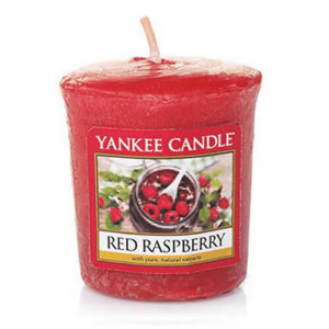 Yankee Candle Aromatická votivní svíčka Red Raspberry 49 g obraz