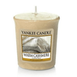 Yankee Candle Aromatická votivní svíčka Warm Cashmere 49 g obraz