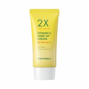 Tony Moly Rozjasňující pleťový krém SPF 50+ 2X Vitamin C (Tone Up Cream) 50 ml obraz