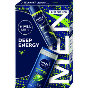 Nivea Dárková sada Deep Energy obraz