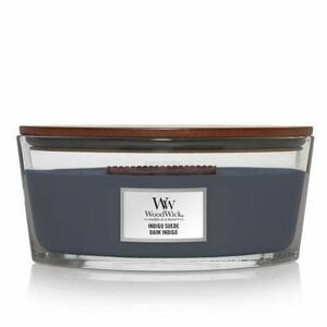 WoodWick Vonná svíčka loď Indigo Suede 453, 6 g obraz