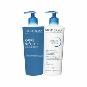 Bioderma Sada hydratačních tělových krémů pro normální až suchou pokožku Atoderm Creme Duo obraz