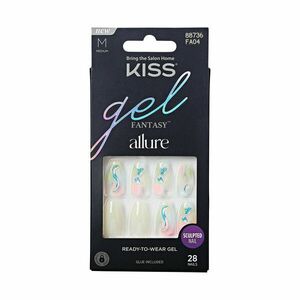 KISS Gelové nehty Gel Fantasy Allure - Band of Color 28 ks obraz