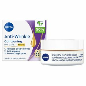 Nivea Denní krém pro zlepšení kontur 65+ SPF 30 (Anti-Wrinkle Contouring Day Care) 50 ml obraz