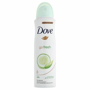 Dove Antiperspirant ve spreji Go Fresh s vůní okurky a zeleného čaje (Cucumber & Green Tea Scent) 150 ml obraz