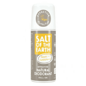 Salt Of The Earth Přírodní kuličkový deodorant s ambrou a santalem (Natural Roll On Deodorant) 75 ml obraz