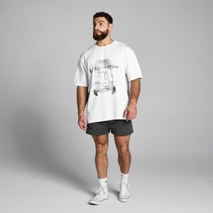 MP Origin Graphic T-Shirt - White - XXS-XS obraz