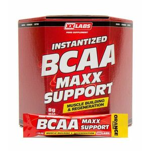 Xxlabs BCAA Maxx Support příchuť pomeranč 620 g/60 sáčků obraz