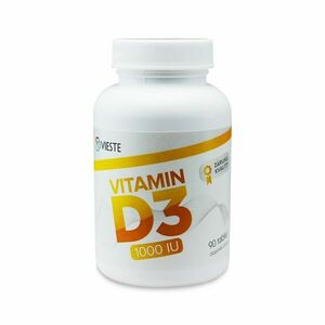 Vieste Vitamin D3 1000 IU 90 tablet obraz