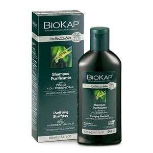 BIOKAP Bellezza Čisticí šampon se zinkem a esenciálními oleji BIO 200 ml obraz