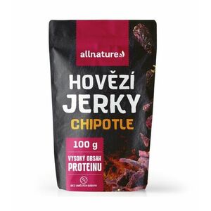 Allnature BEEF Chipotle Jerky sušené hovězí maso 100 g obraz