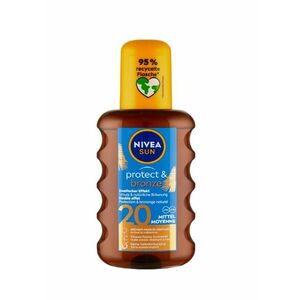 Nivea SUN Protect&Bronze OF20 opalovací olej 200 ml obraz