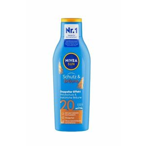 Nivea SUN Protect&Bronze OF20 mléko na opalování 200 ml obraz